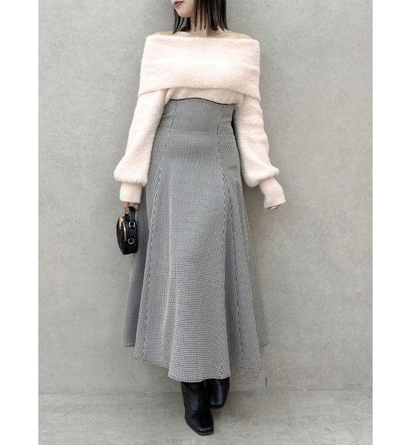 dazzlin「シャギーオフショルニットプルオーバー」|ニット・セーター|