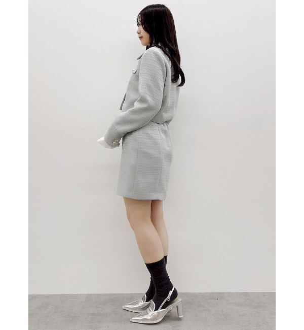 dazzlin「【セットアップ対応】2WAYスリーブツイードジャケット」|その他|