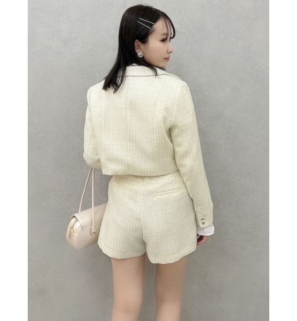 dazzlin「【セットアップ対応】2WAYスリーブツイードジャケット」|その他|