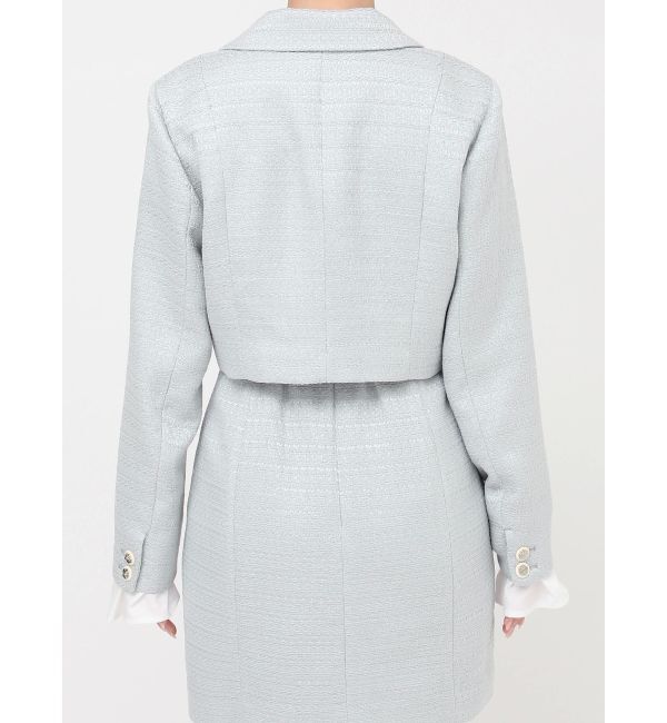 dazzlin「【セットアップ対応】2WAYスリーブツイードジャケット」|その他|