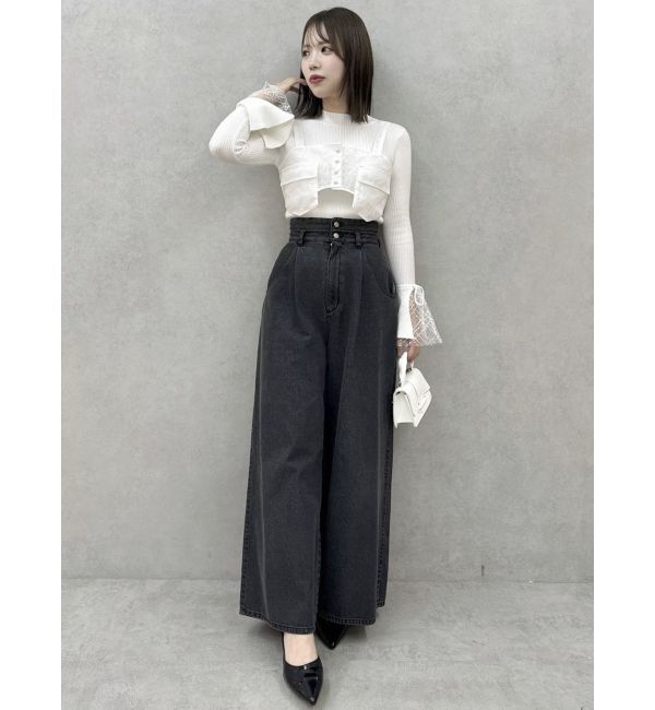 dazzlin「ダブルポケットマテリアルビスチェ」|その他|