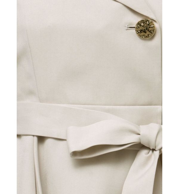 dazzlin「【再生産】アシメプリーツトレンチワンピース」|ワンピース|