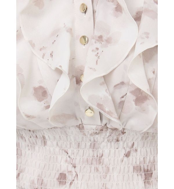 dazzlin「フラワープリーツワンピース」|ワンピース|