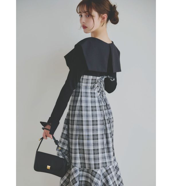 dazzlin「アシメマーメイドコルセットワンピース」|ワンピース|