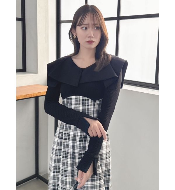 dazzlin「アシメマーメイドコルセットワンピース」|ワンピース|