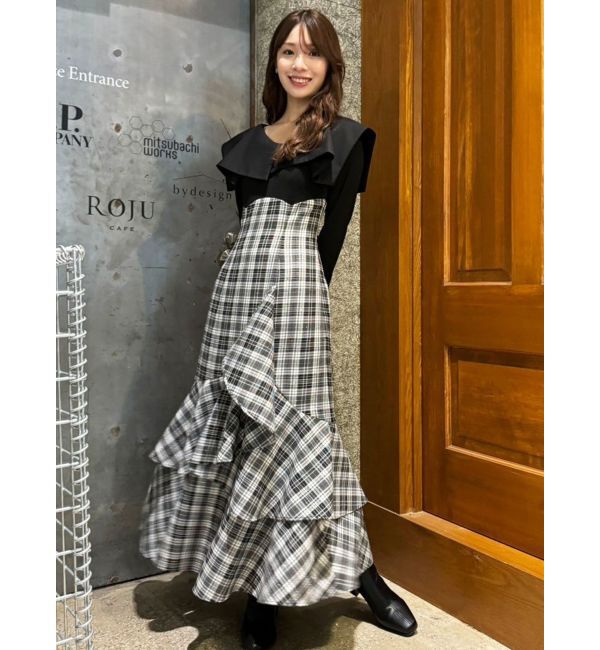 dazzlin「アシメマーメイドコルセットワンピース」|ワンピース|