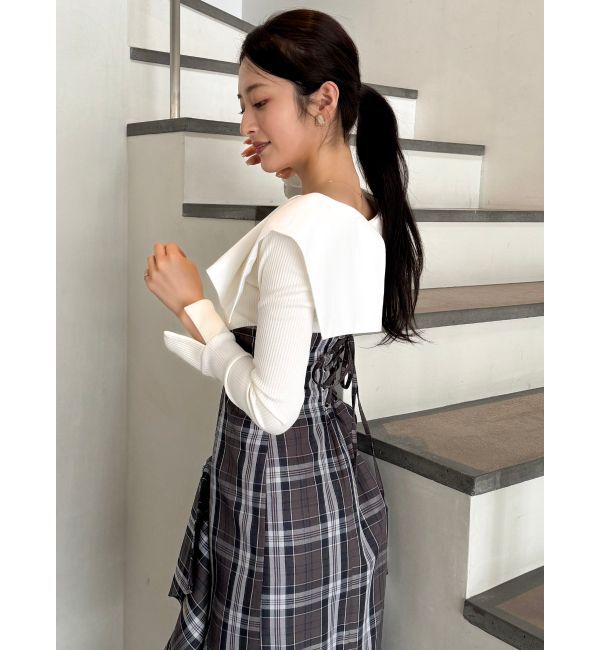 dazzlin「アシメマーメイドコルセットワンピース」|ワンピース|