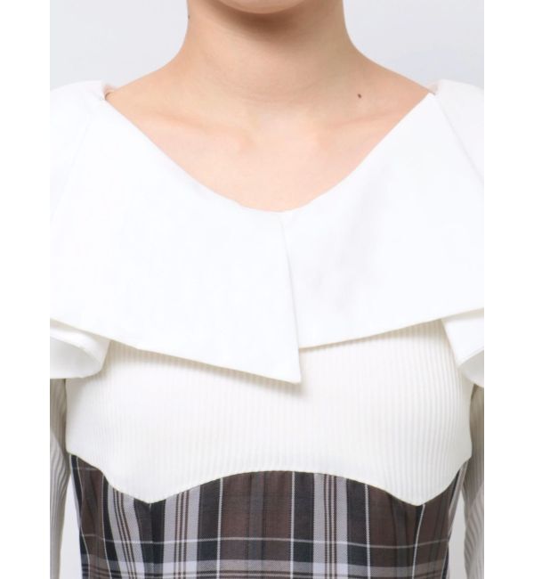 dazzlin「アシメマーメイドコルセットワンピース」|ワンピース|