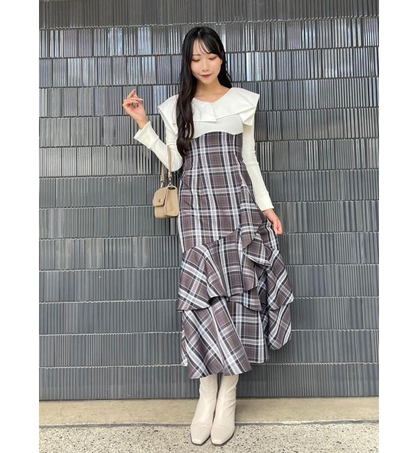 dazzlin「アシメマーメイドコルセットワンピース」|ワンピース|