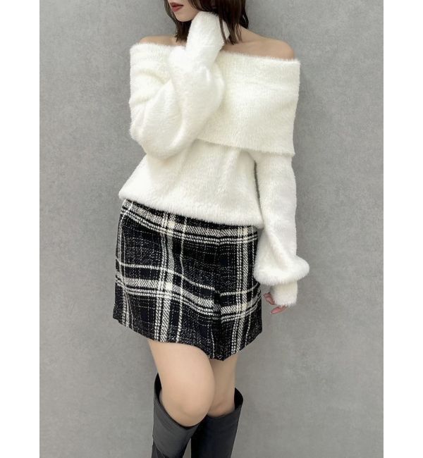 dazzlin「バリエコンパクトミニスカート」|スカート|