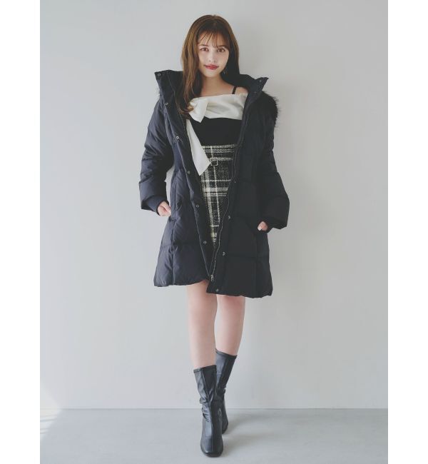 dazzlin「バリエコンパクトミニスカート」|スカート|