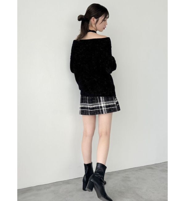 dazzlin「バリエコンパクトミニスカート」|スカート|