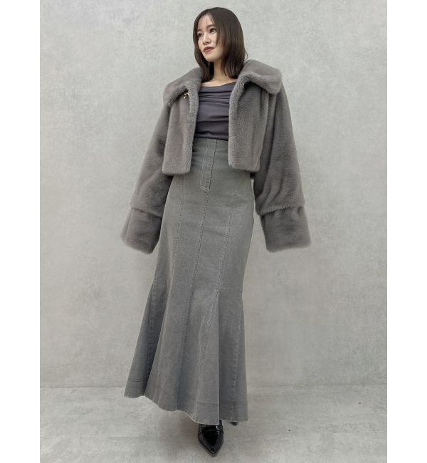 dazzlin「バックレースアップスイッチングマーメイドスカート」|スカート|