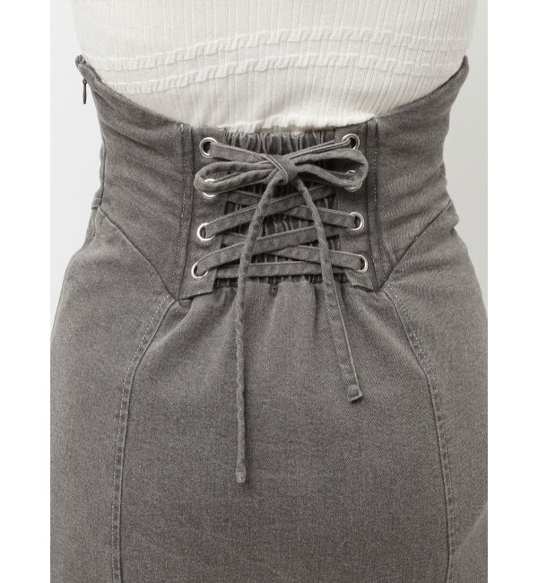 dazzlin「バックレースアップスイッチングマーメイドスカート」|スカート|