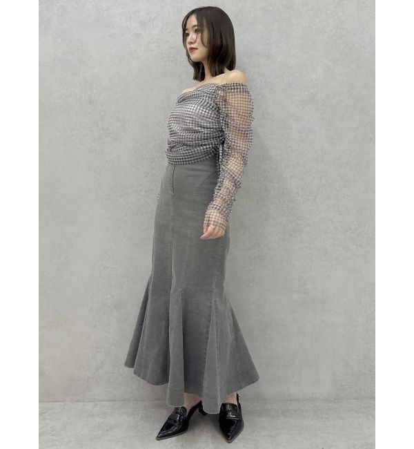 dazzlin「バックレースアップスイッチングマーメイドスカート」|スカート|