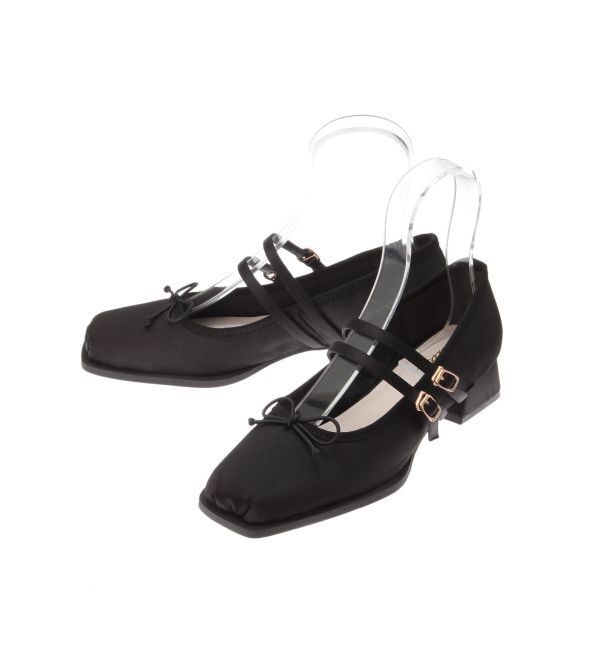 dazzlin「バレエメリージェーン」|バレエシューズ|ブラック