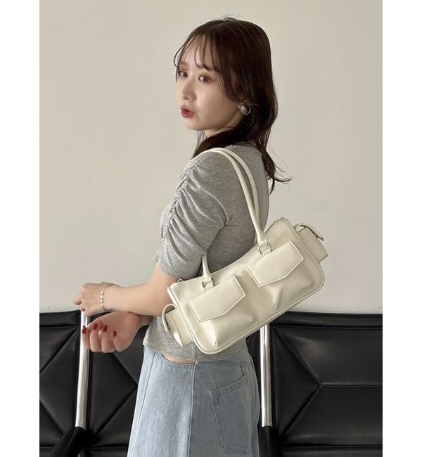 dazzlin「カーデタイトリボンカットトップス」|Tシャツ・カットソー|