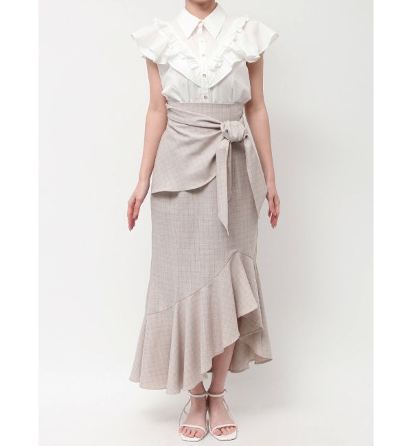 dazzlin「ラップマーメイドラインスカート」|スカート|