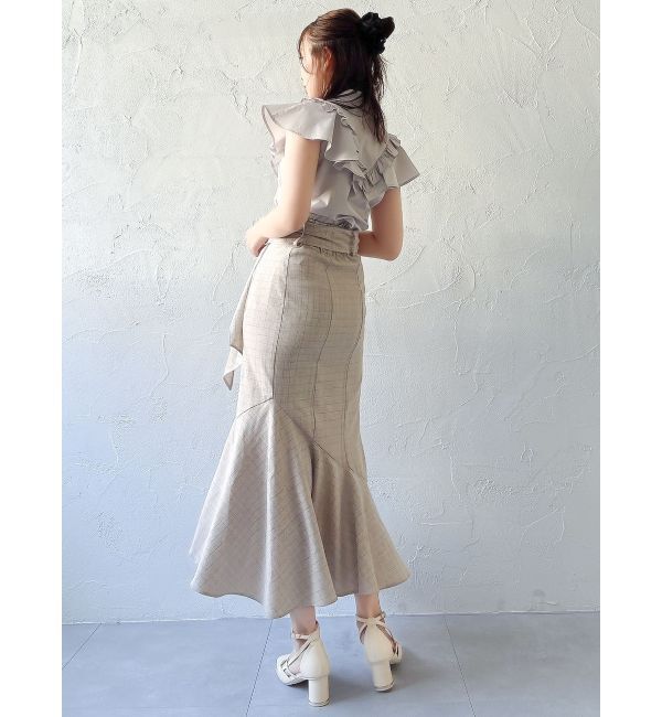dazzlin「ラップマーメイドラインスカート」|スカート|