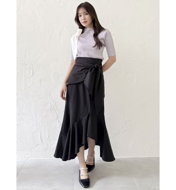 dazzlin「ラップマーメイドラインスカート」|スカート|
