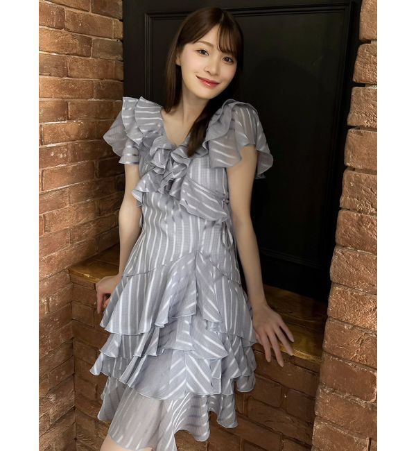 dazzlin「バリエフルイドミニワンピース」|ワンピース|