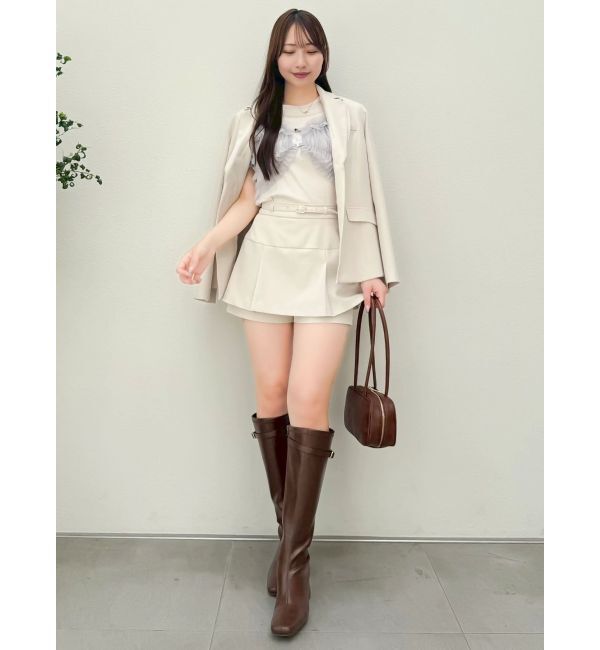 dazzlin「ロングフィットブーツ」|ロングブーツ|