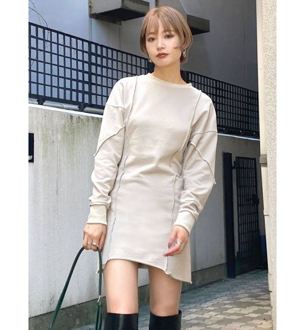 EMODA「アウトスイッチングミニワンピース」|ワンピース|