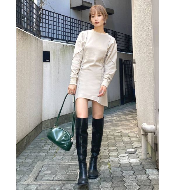 EMODA「アウトスイッチングミニワンピース」|ワンピース|