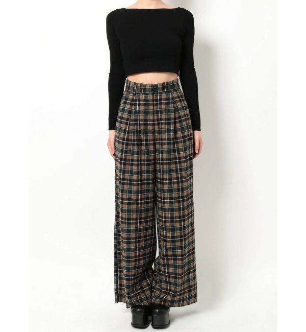 EMODA「ウールブレンドワイドパンツ」|その他|