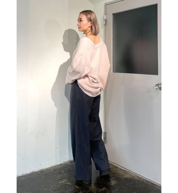 EMODA「ウールブレンドワイドパンツ」|その他|