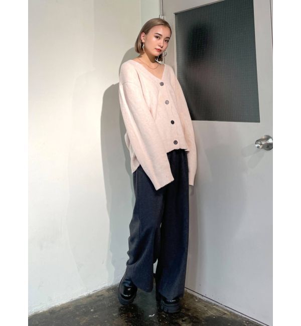 EMODA「ウールブレンドワイドパンツ」|その他|