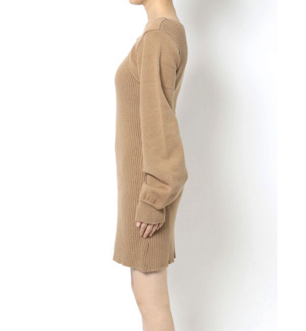 EMODA「チェーンカバーニットワンピース」|ワンピース|