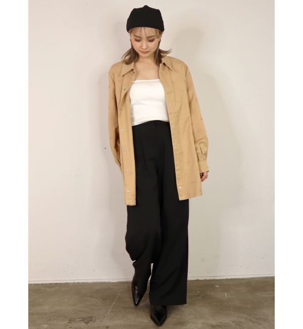 EMODA「2WAYベルトシャツワンピース」|ワンピース|