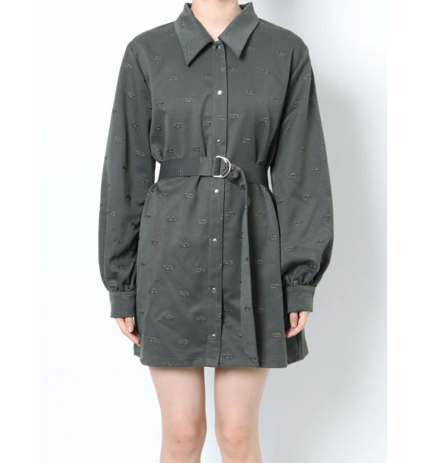 EMODA「2WAYベルトシャツワンピース」|ワンピース|