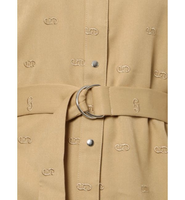 EMODA「2WAYベルトシャツワンピース」|ワンピース|