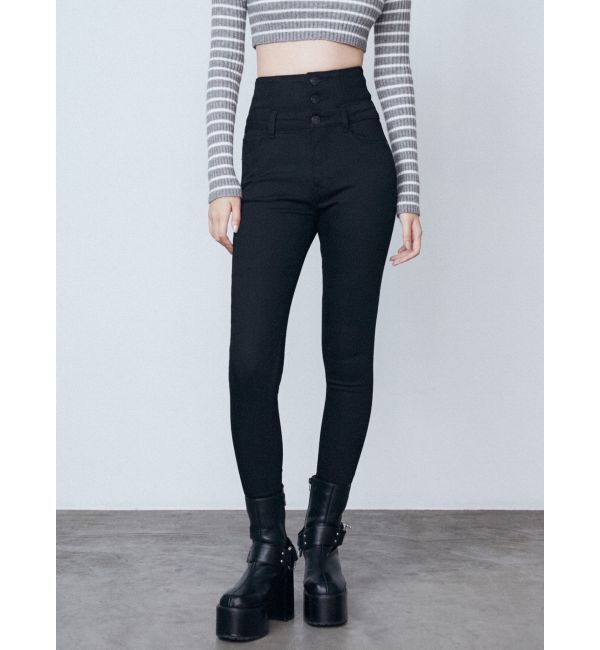 EMODA「【ELDER】SYMハイウエストデニム」|デニム|