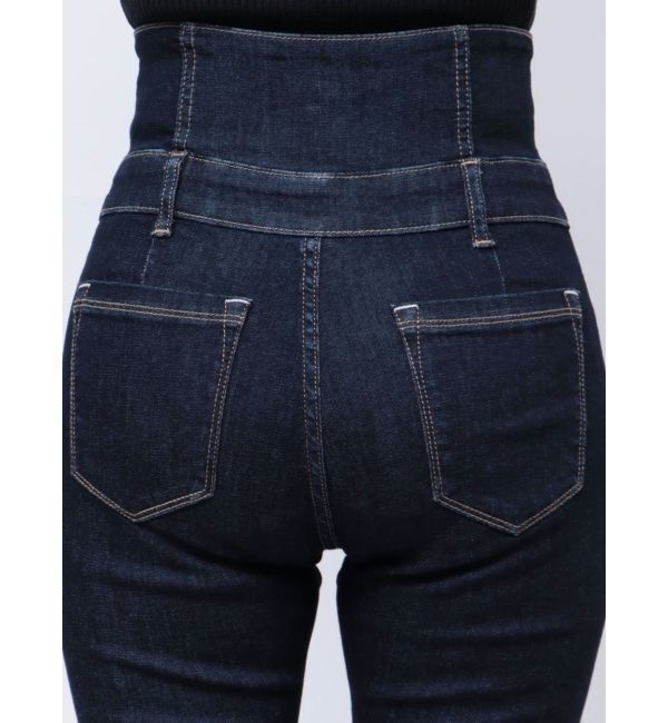 EMODA「【ELDER】SYMハイウエストデニム」|デニム|