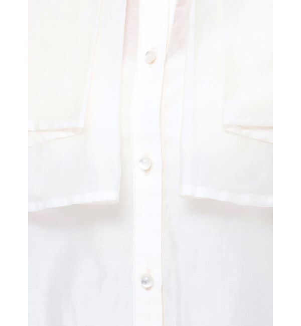 MERCURYDUO「ラッフルスリーブシャツ」|シャツ・ブラウス|