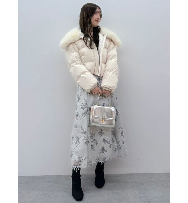 MERCURYDUO「カーディガンライクニットドッキングワンピース」|ワンピース|