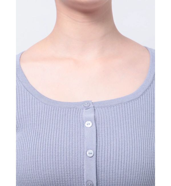 MERCURYDUO「カーディガンライクニットドッキングワンピース」|ワンピース|