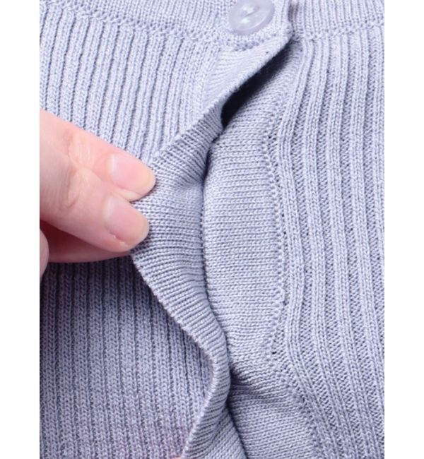 MERCURYDUO「カーディガンライクニットドッキングワンピース」|ワンピース|