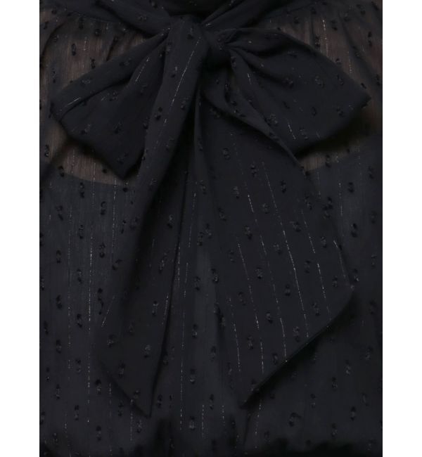 MERCURYDUO「シアーブラウスドッキングフレアワンピース」|ワンピース|