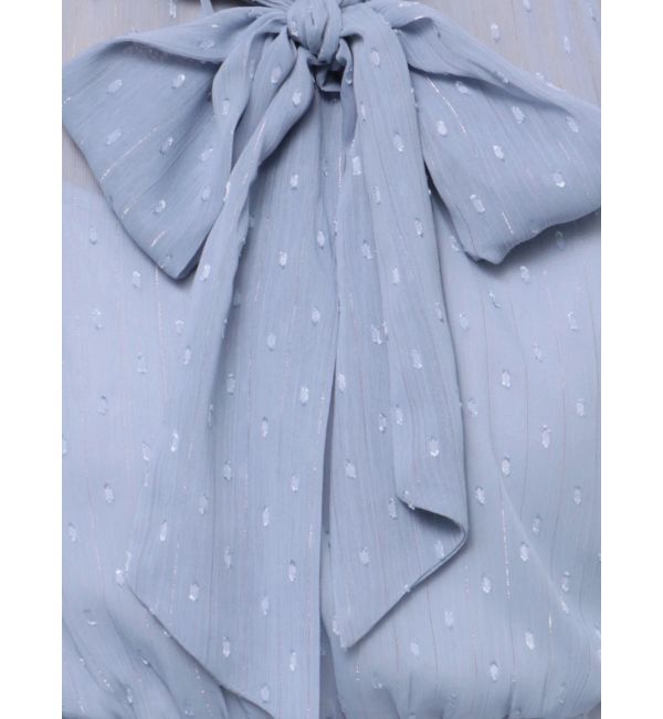 MERCURYDUO「シアーブラウスドッキングフレアワンピース」|ワンピース|