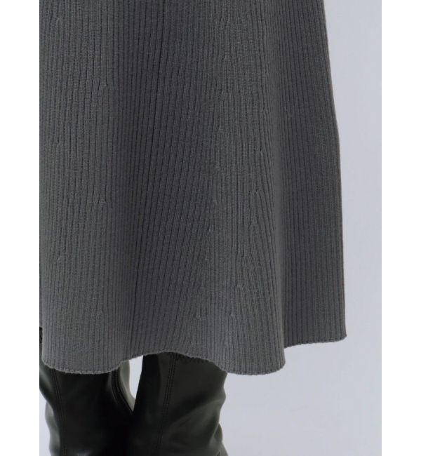 MERCURYDUO「2WAYラッフルマーメイドニットワンピース」|ワンピース|