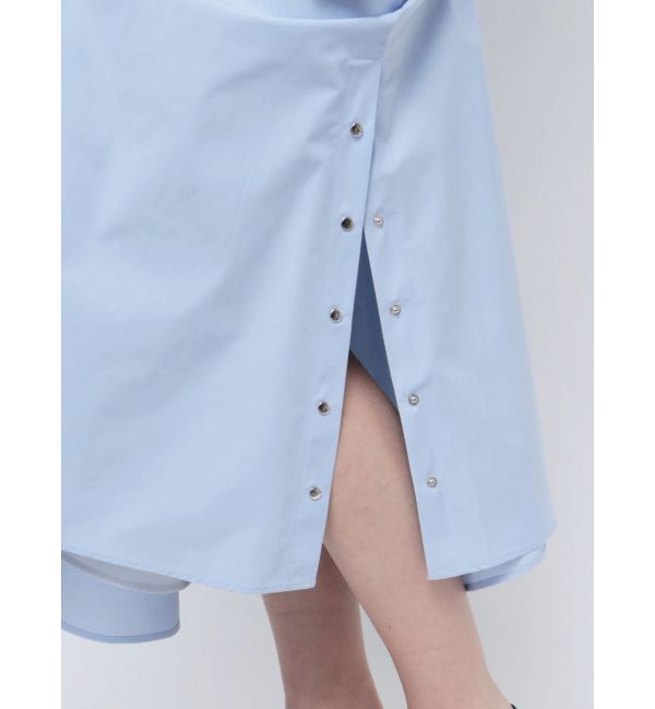 MERCURYDUO「【MARY QUANTコラボ】ラッフルシャツワンピース」|ワンピース|