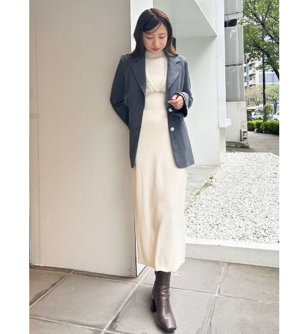 MERCURYDUO「フィットアンドフレアジャケット」|テーラードジャケット|