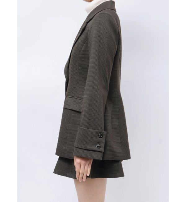 MERCURYDUO「フィットアンドフレアジャケット」|テーラードジャケット|