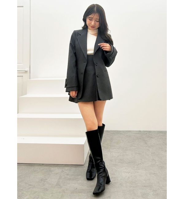 MERCURYDUO「フィットアンドフレアジャケット」|テーラードジャケット|