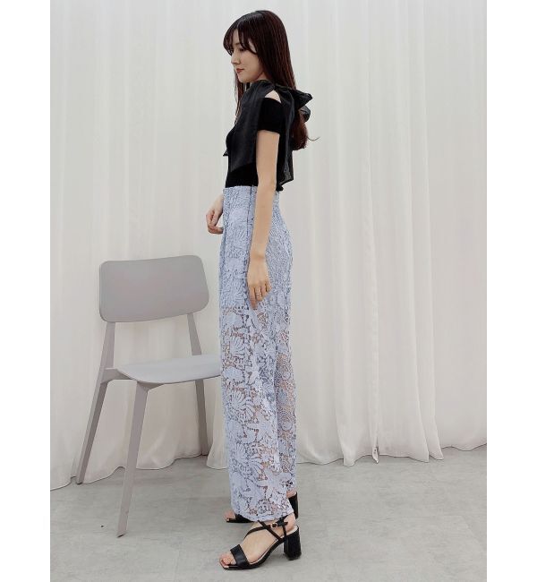 MERCURYDUO「ショルダーリボンニット」|ニット・セーター|