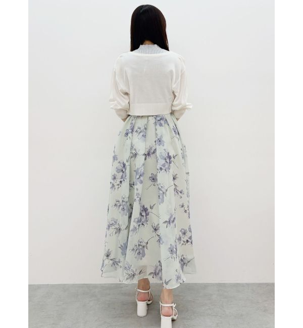 MERCURYDUO「2WAYシアーコンパクトカーディガン」|カーディガン|